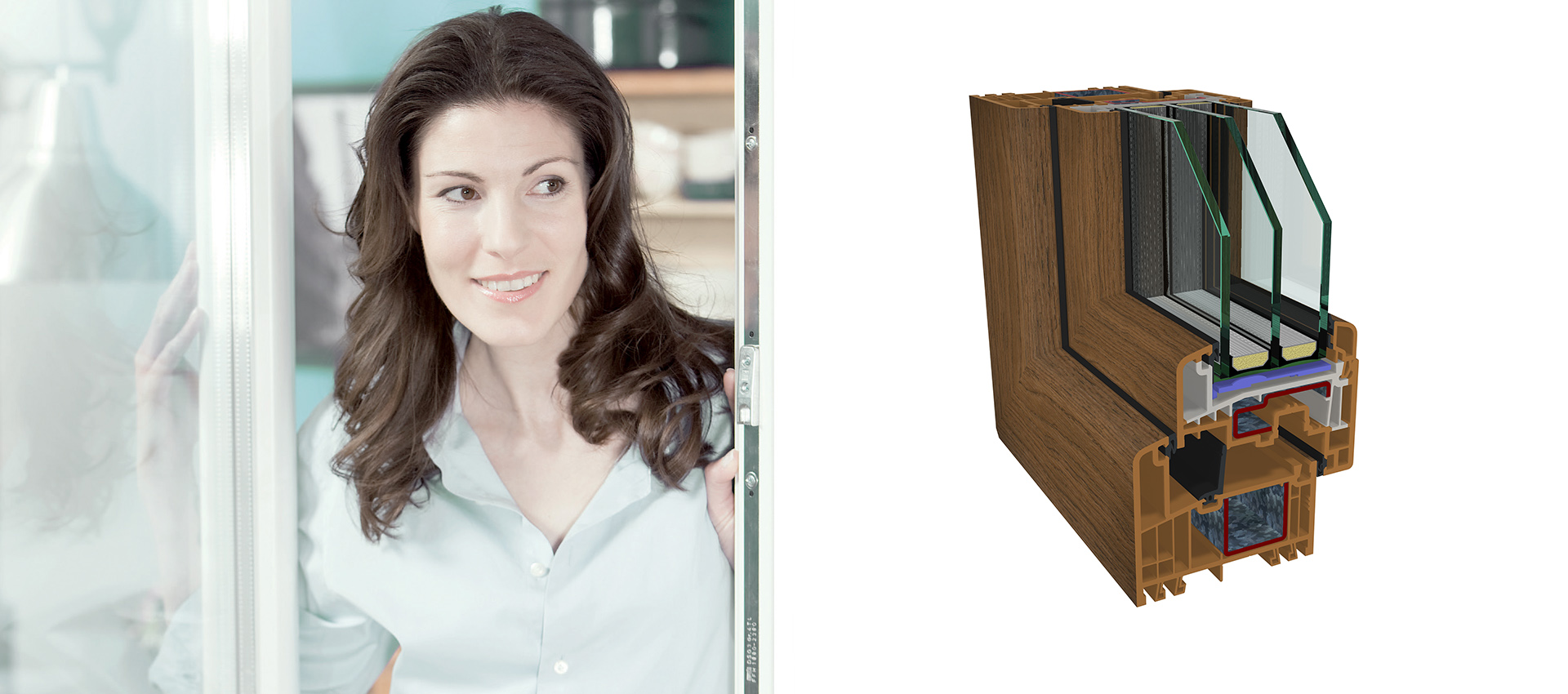 Plastová okna S9000 lumaxx