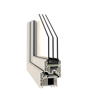 Softline 82 MD - systém VEKA
