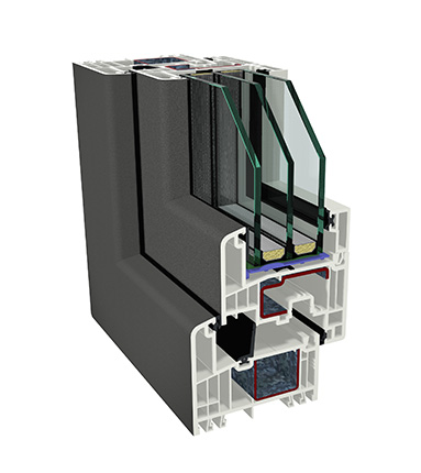 Plastová okna - systém GEALAN